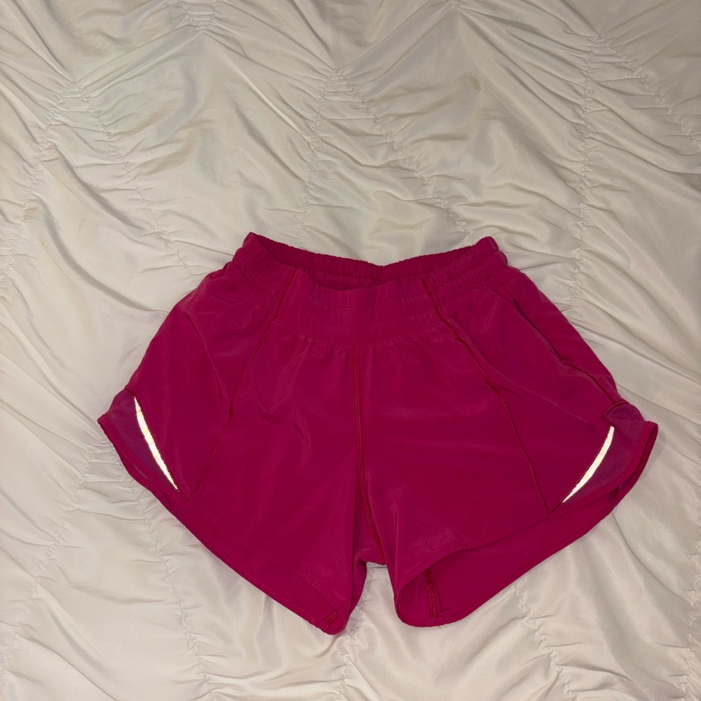 Lululemon Athletica Fuchsia Athletic Shorts